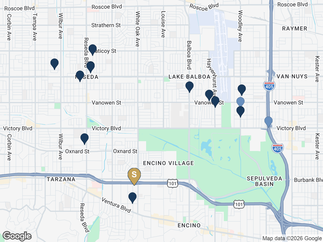 LAAA closings near 5464 Yarmouth Ave